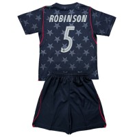 Stroje piłkarskie Stany Zjednoczone Antonee Robinson #5 Koszulka Wyjazdowej dla dzieci MŚ 2026 Krótki Rękaw (+ szorty)